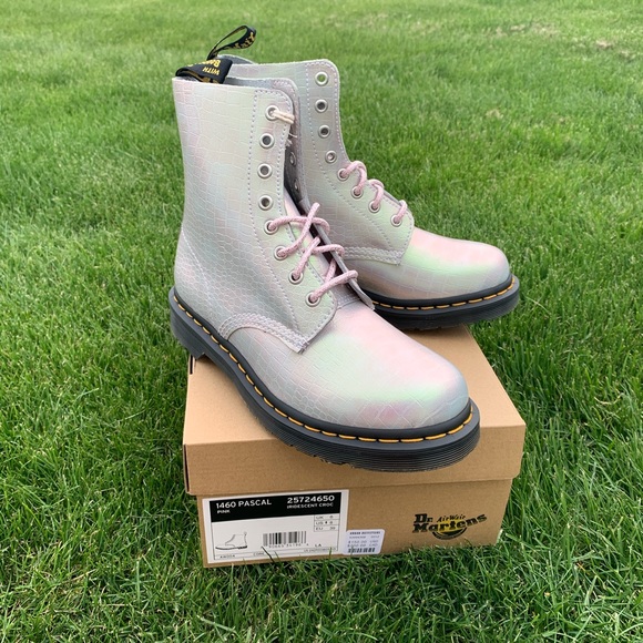 Dr. Martens Shoes - SOLD NWT Dr. Martens 1460 Iridescent Croc Boot